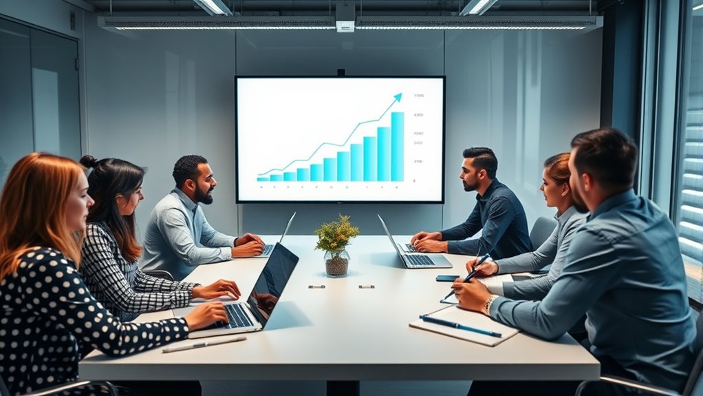 assess impact through metrics